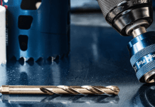 Learn cutting in wood and metal through the pilot drill bit