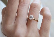 Shining Choices: White Gold vs. Yellow Gold in Round Cut Diamond Engagement Rings